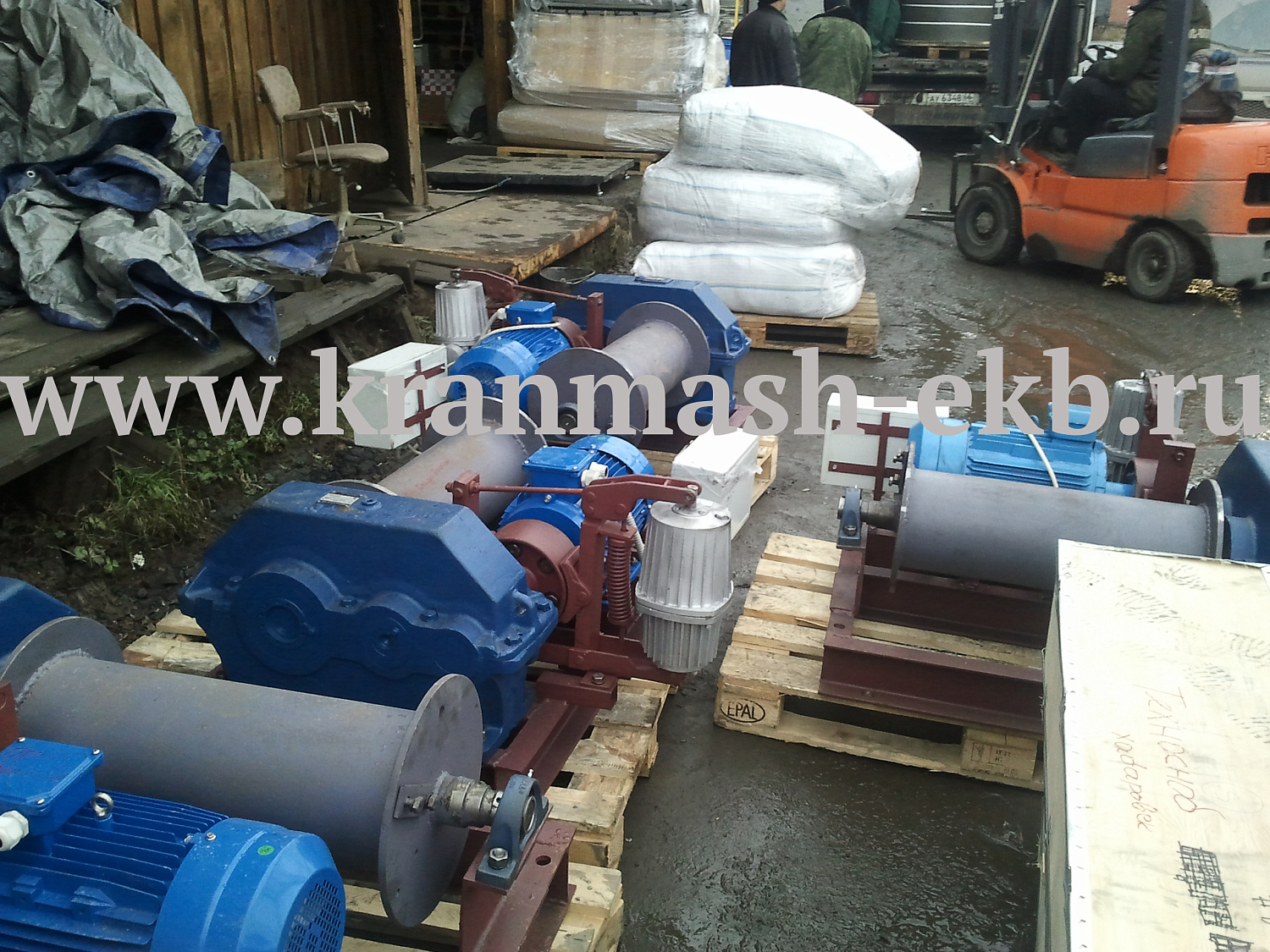 Лебедка монтажная ЛМ-2 Лебедка тяговая ТЭЛ-2