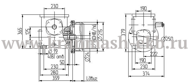 Мотор-редуктор МЧ-100