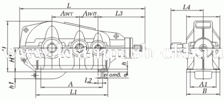 Редуктор КЦ2 1300
