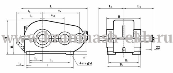 Редуктор РМ 500